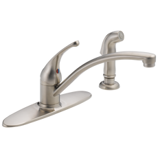 Delta Foundations Kitchen Faucet with Spray
