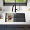 Kraus Bellucci 30 in. Undermount Granite Composite Single Bowl Kitchen Sink