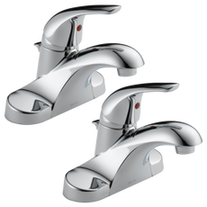 Delta Foundations Centerset Bathroom Faucet Eco-Friendly Certified Refurbished