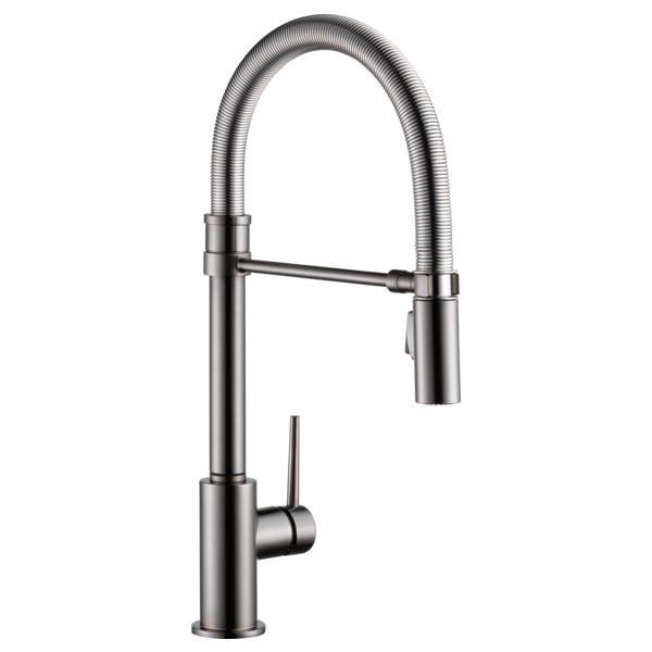 Delta Trinsic Single Handle Pull-Down Spring Kitchen Faucet