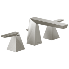 Delta Trillian 2-Handle Widespread Bathroom Sink Faucet Metal Pop-Up