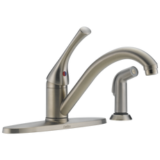 Delta Single Handle Kitchen Faucet with Spray