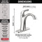 Delta Arvo Single Handle Single-Hole Bathroom Faucet