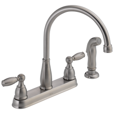 Delta Foundations Kitchen Faucet with sprayer