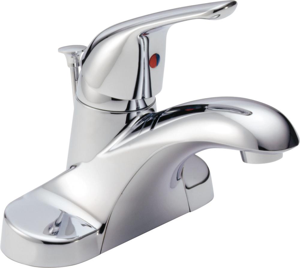 Delta Foundations Centerset Bathroom Faucet Single Handle