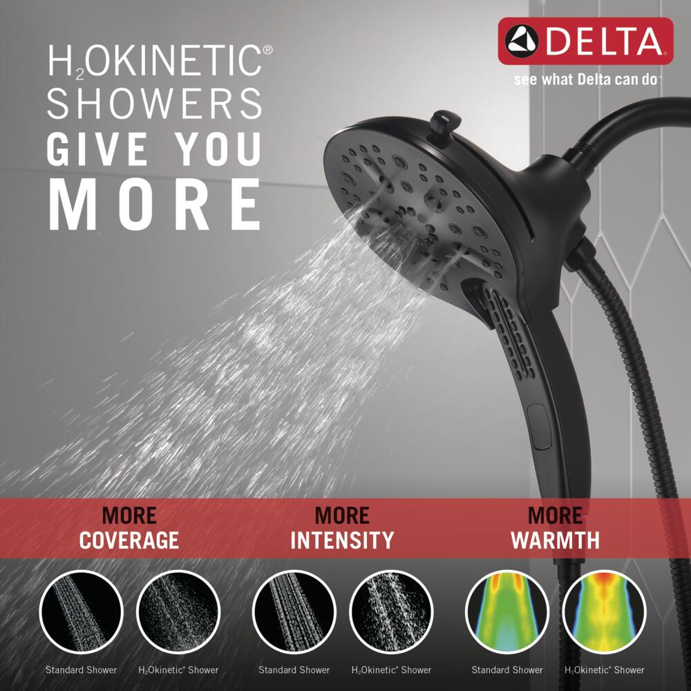 Delta In2ition H2Okinetics Handshower 1.75 GPM MagnaTite Certified Refurbished