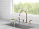 Delta Lorain 2-Handle Kitchen Faucet with Spray