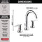 Delta Trinsic Widespread Bathroom Faucet