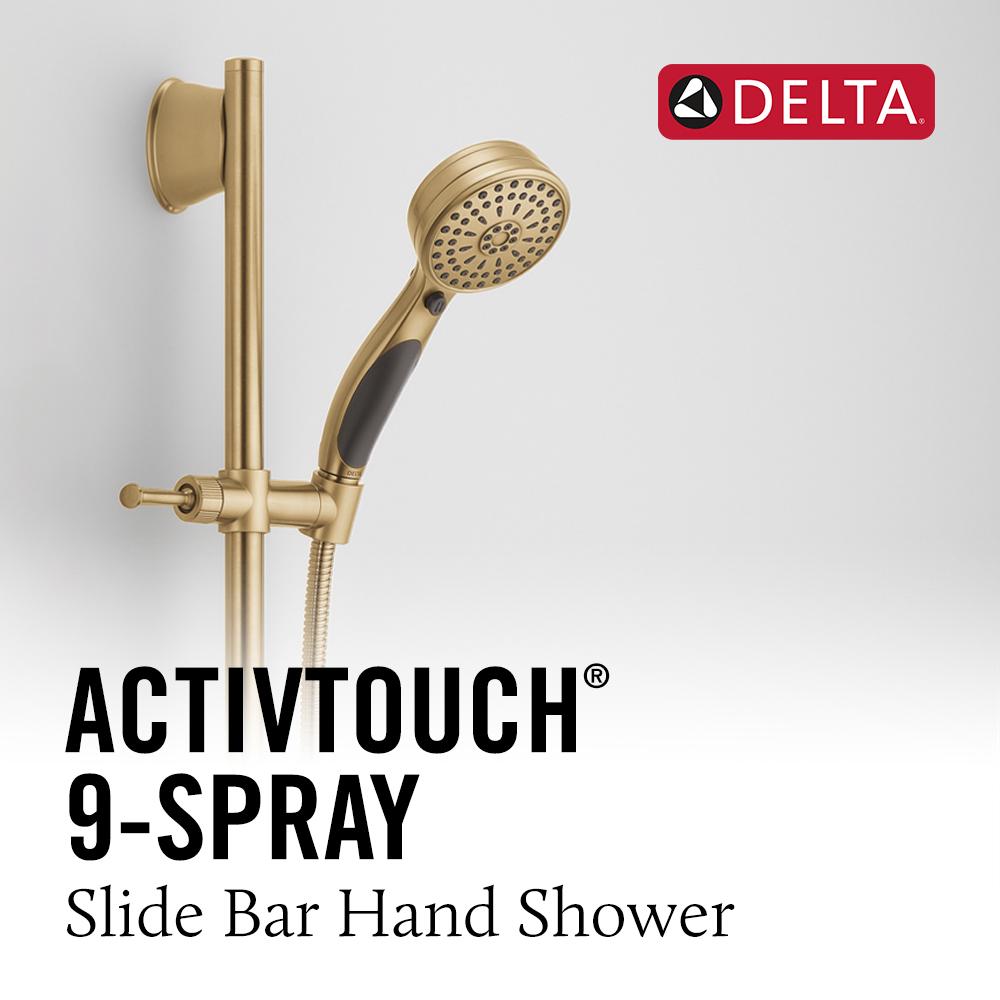 Delta Universal ActivTouch 1.75 GPM Handshower with Bar