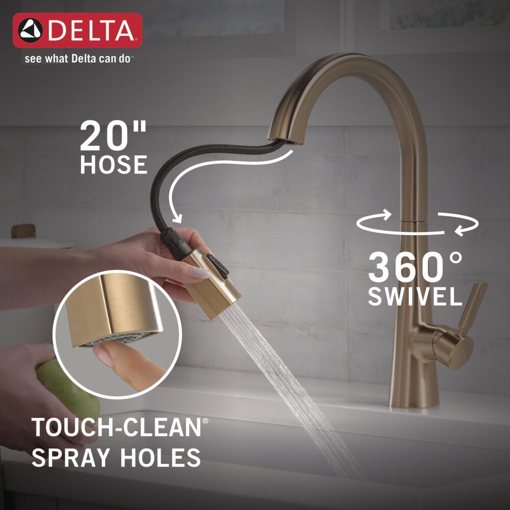 Delta Monrovia Single Handle Pull-Down Kitchen Faucet
