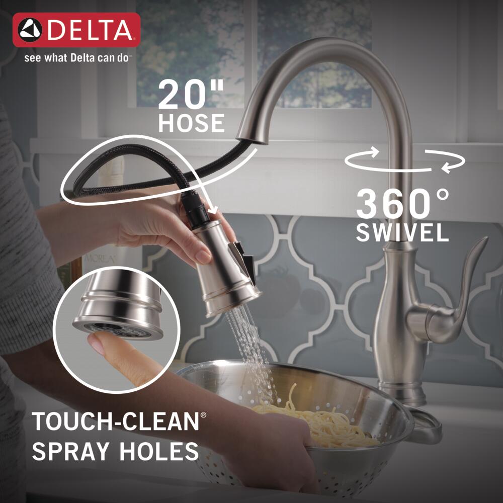 Delta Zalia Single Handle Pull-Down Kitchen Faucet