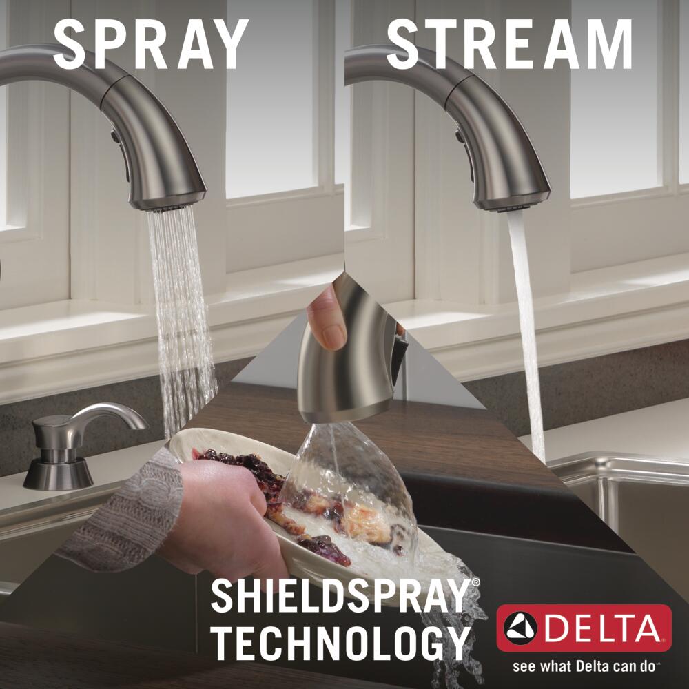 Delta Ashton Single Handle Pull-Down Kitchen Faucet
