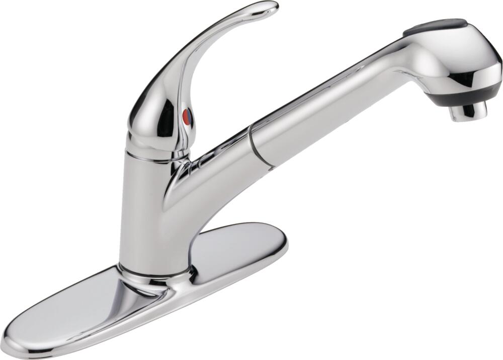 Delta Foundations Pull-Out Kitchen Faucet