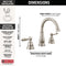Delta Windemere Widespread Bathroom Faucet 2-handle