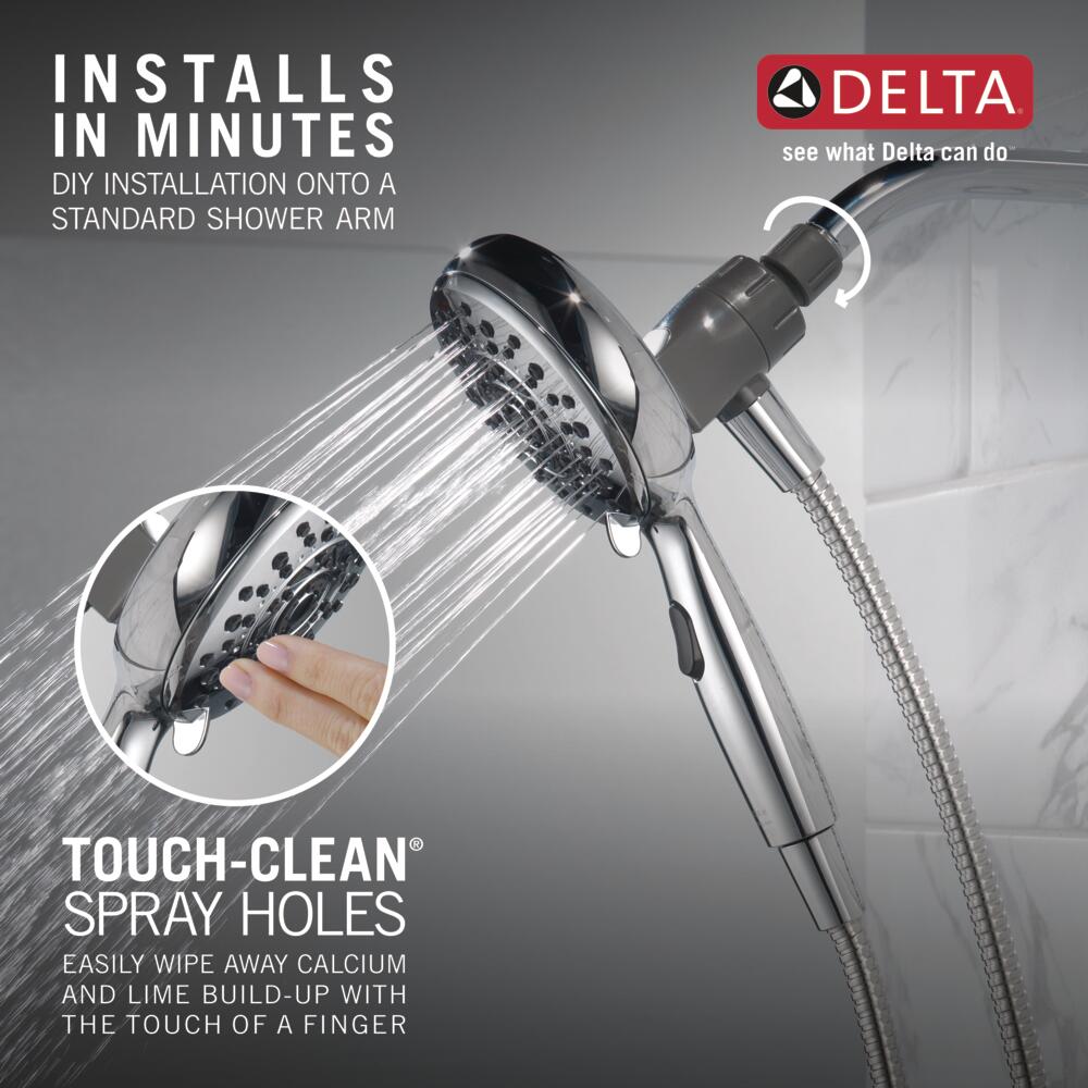 Delta Universal 6-Setting SureDock Magnetic Hand Shower