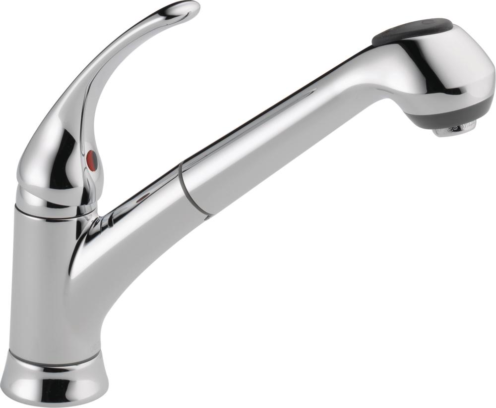 Delta Foundations Pull-Out Kitchen Faucet