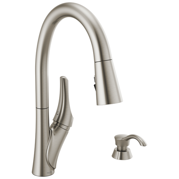 Delta Lowry Single Handle Pull-Down Kitchen Faucet