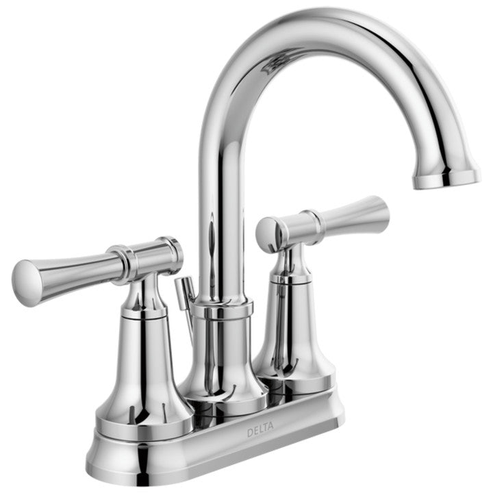 Delta Chamberlain Two Handle Centerset Bathroom Sink Faucet