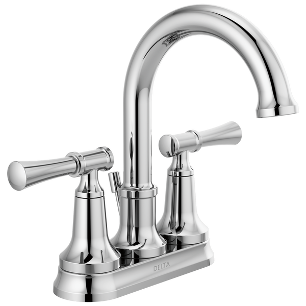 Delta Chamberlain Two Handle 4 in. Centerset Bathroom Sink Faucet