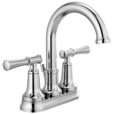 Delta Chamberlain Two Handle 4 in. Centerset Bathroom Sink Faucet