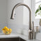 KRAUS Esina Spot Free Stainless Steel Finish Dual Function Pull-Down Kitchen Faucet