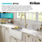 Kraus Oletto Tall Modern Pull-Down Single Handle Kitchen Faucet