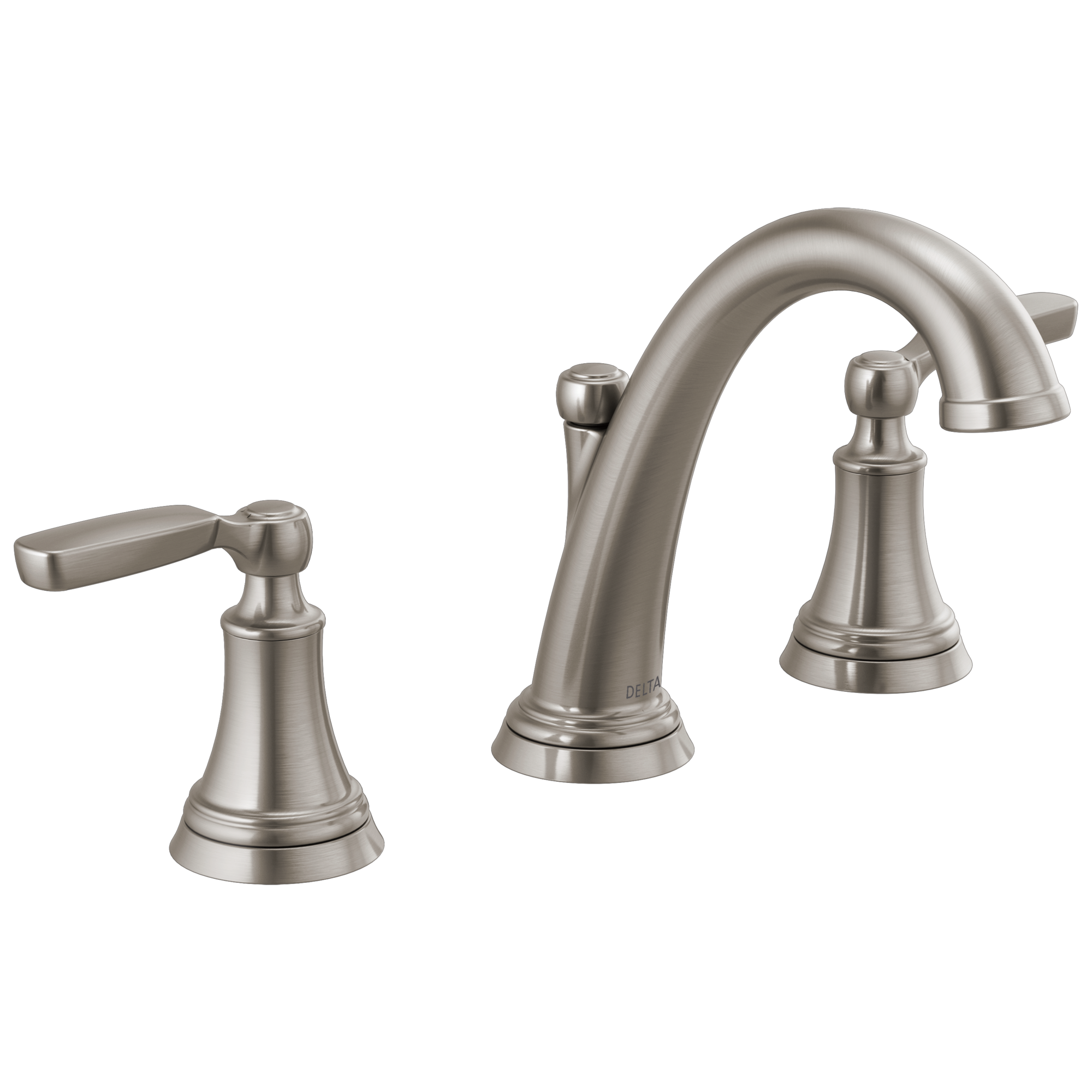 Delta Woodhurst Two Handle Widespread Bathroom Sink Faucet