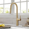 Kraus Oletto Tall Modern Pull-Down Single Handle Kitchen Faucet