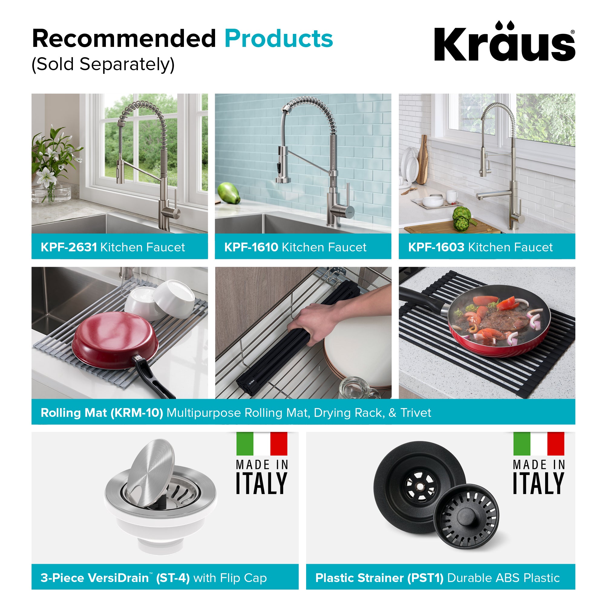 Kraus 31 in. Undermount Single Bowl Black Onyx Granite Kitchen Sink