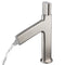 Kraus Ino Single-Handle Single Hole Basin Bathroom Faucet with Grid Drain Brushed Nickel