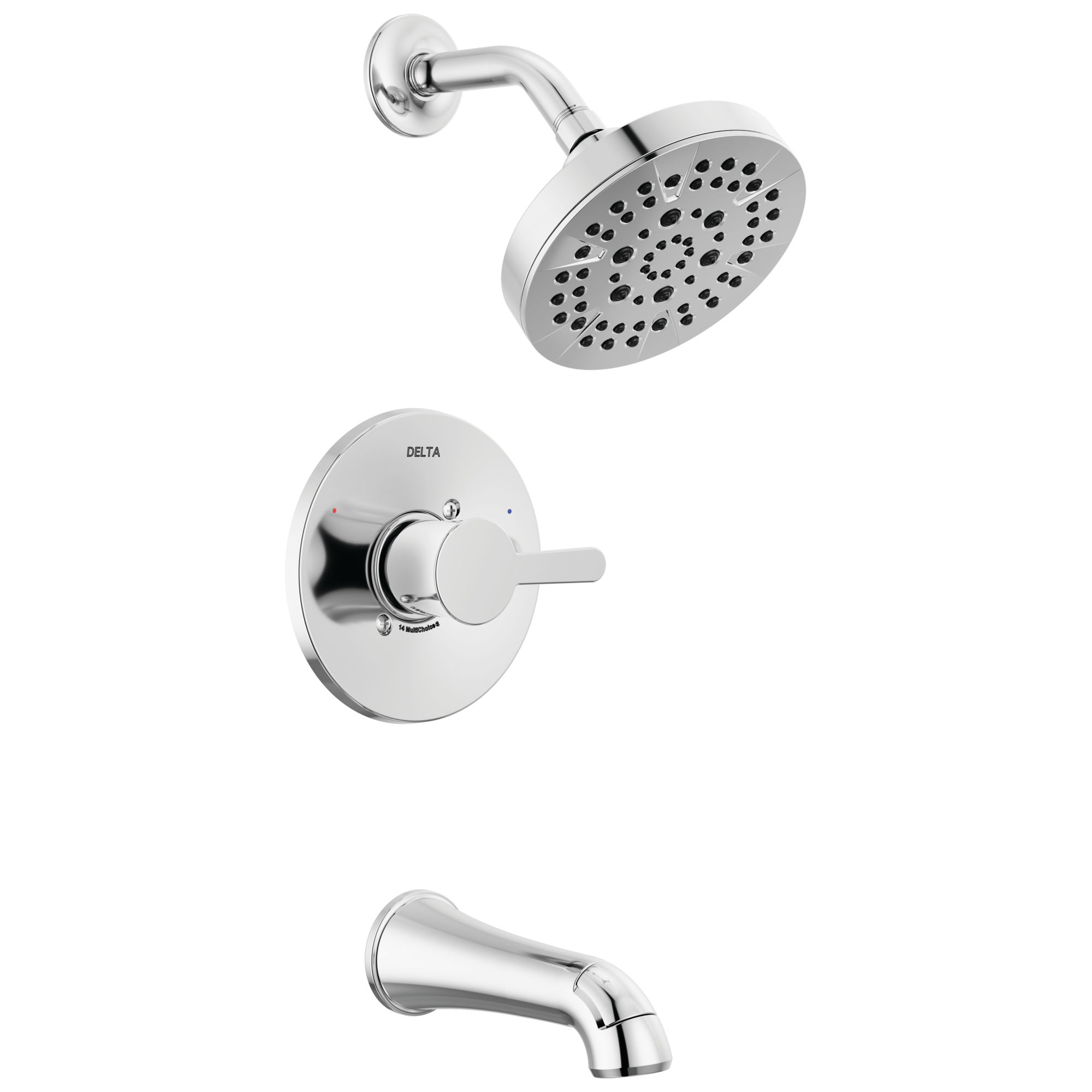 Delta Greydon Tub & Shower Rough/Trim 14 Series Single Handle