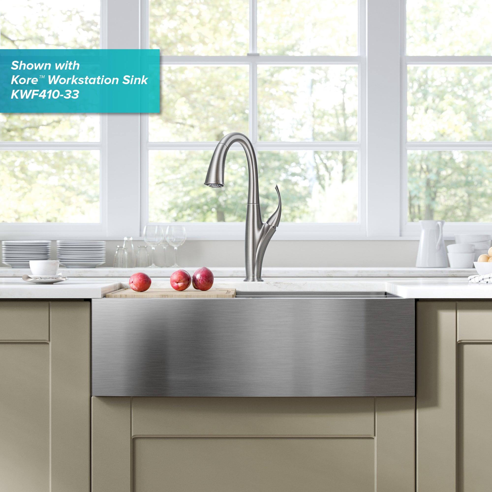 Odell Single Handle Pull-Down Kitchen Faucet