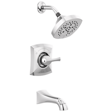 Delta Pierce Tub Shower Rough/Trim 14 Series Single Handle