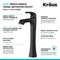 Esta Single Handle Vessel Bathroom Faucet with Pop-Up Drain