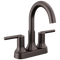 Delta Trinsic Two Handle Centerset Bathroom Sink Faucet