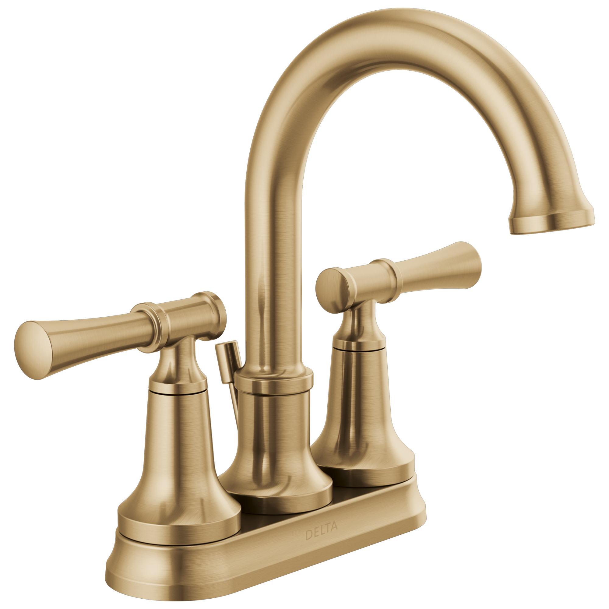 Delta Chamberlain Two Handle Centerset Bathroom Sink Faucet