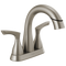 Delta Broadmoor Two Handle Centerset Pull-Down Bathroom Sink Faucet