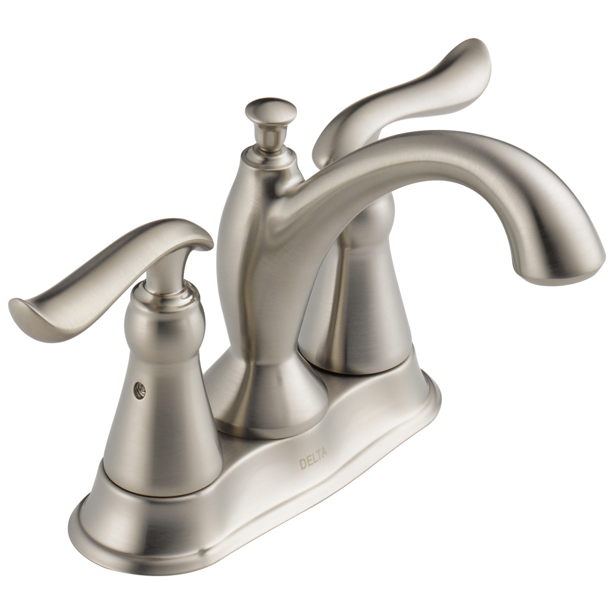 Delta Linden Two Handle Centerset Bathroom Sink Faucet Tract Pack