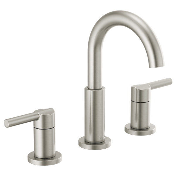 Delta Nicoli Two Handle Widespread Bathroom Sink Faucet