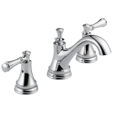 Delta Silverton Two Handle Bathroom Sink Faucet