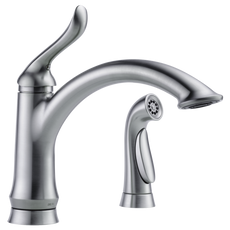 Delta Linden Single Handle Kitchen Faucet with Spray