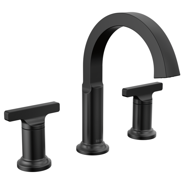 Delta Tetra 8 in. Widespread Double-Handle Bathroom Sink Faucet