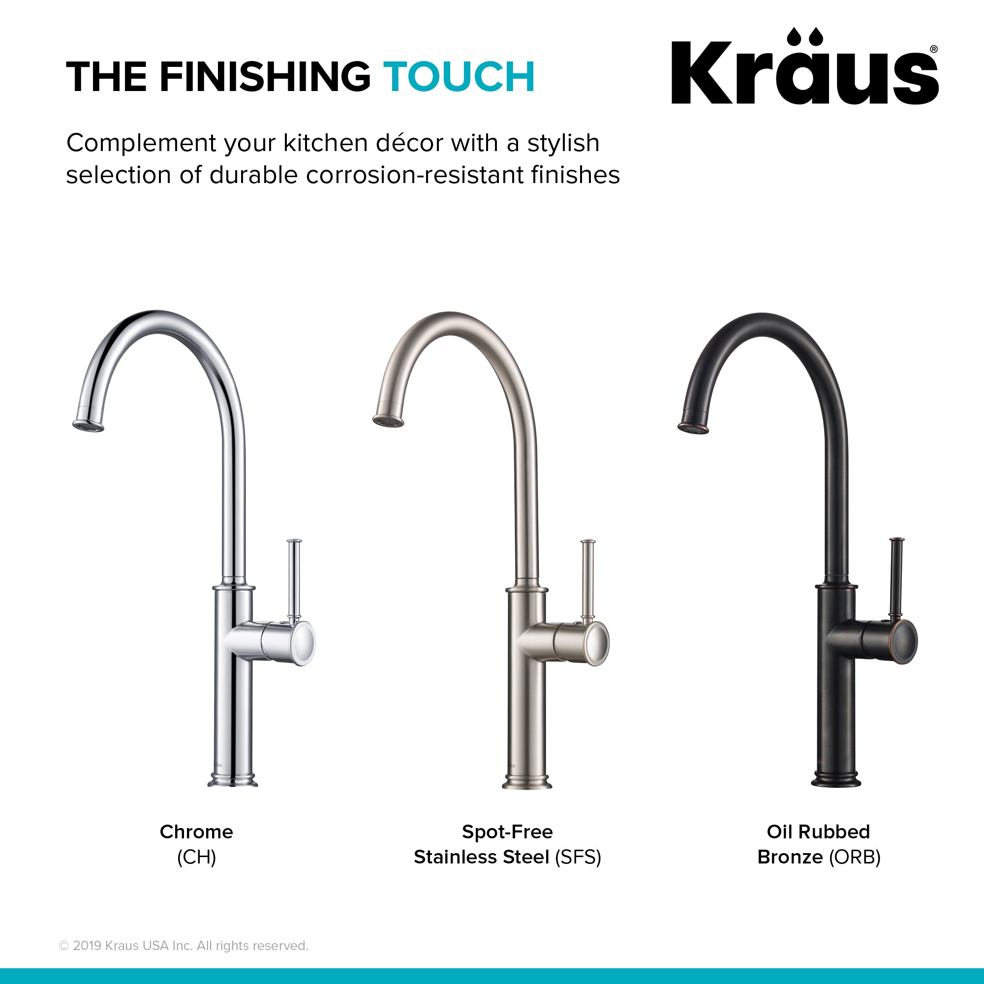 Kraus Sellette Spot Free Stainless Steel Finish Kitchen Bar Faucet