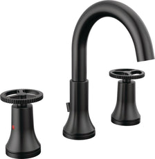 Delta Trinsic Widespread Bathroom Sink Faucet with Metal Pop-Up