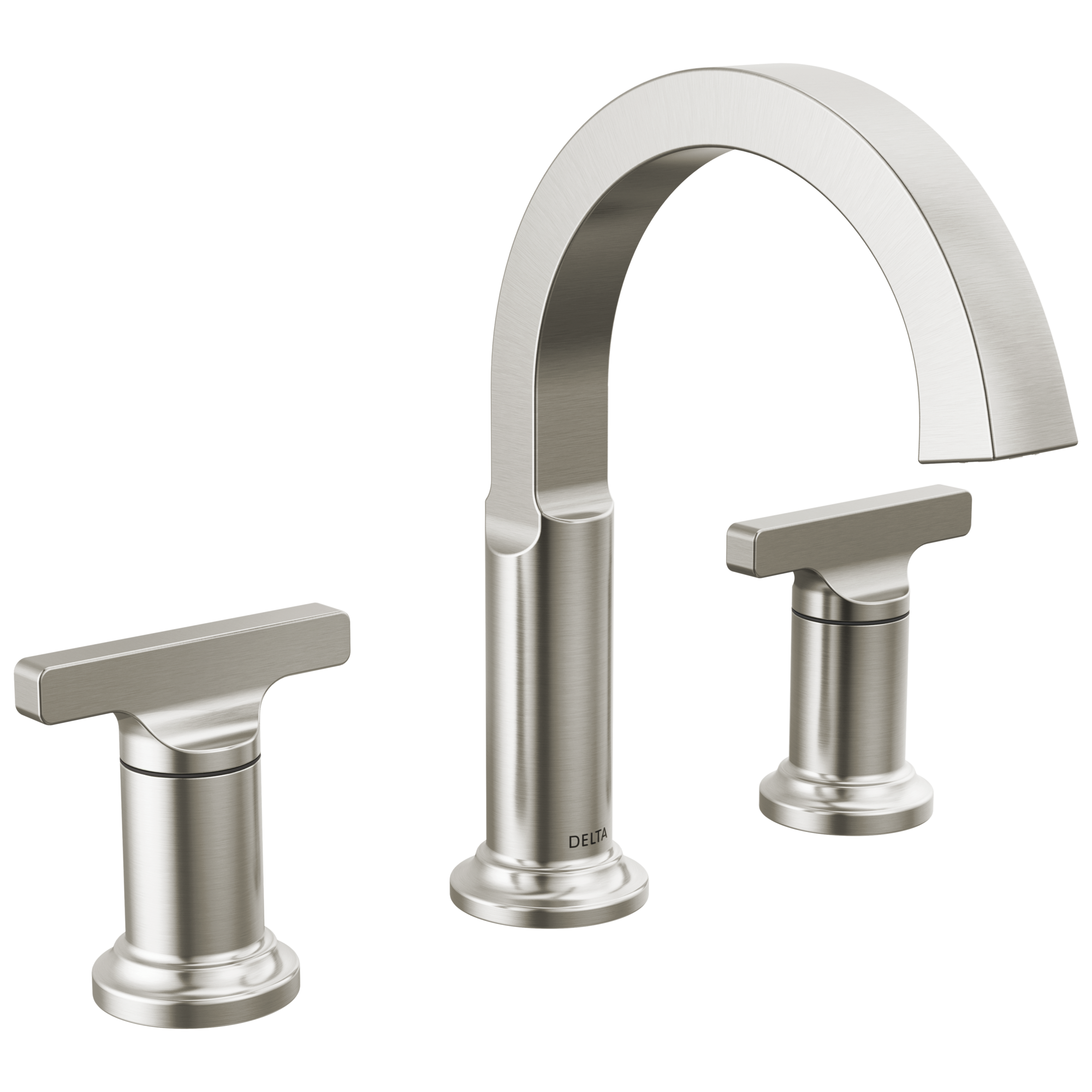 Delta Tetra 8 in. Widespread Double-Handle Bathroom Sink Faucet