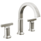 Delta Tetra 8 in. Widespread Double-Handle Bathroom Sink Faucet
