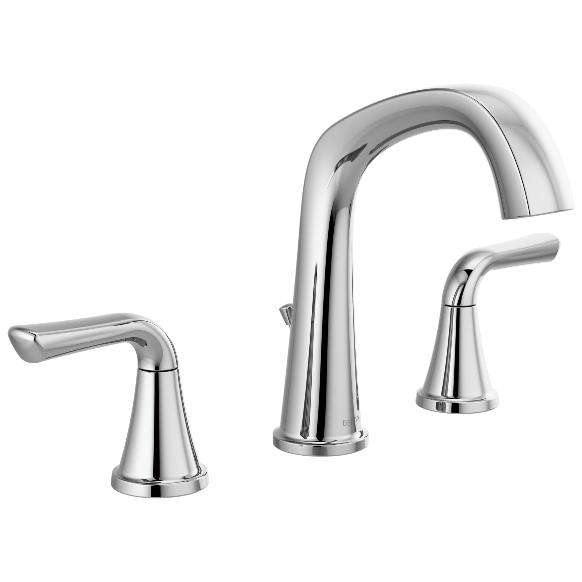 Delta Larkin Two Handle Widespread Bathroom Sink Faucet