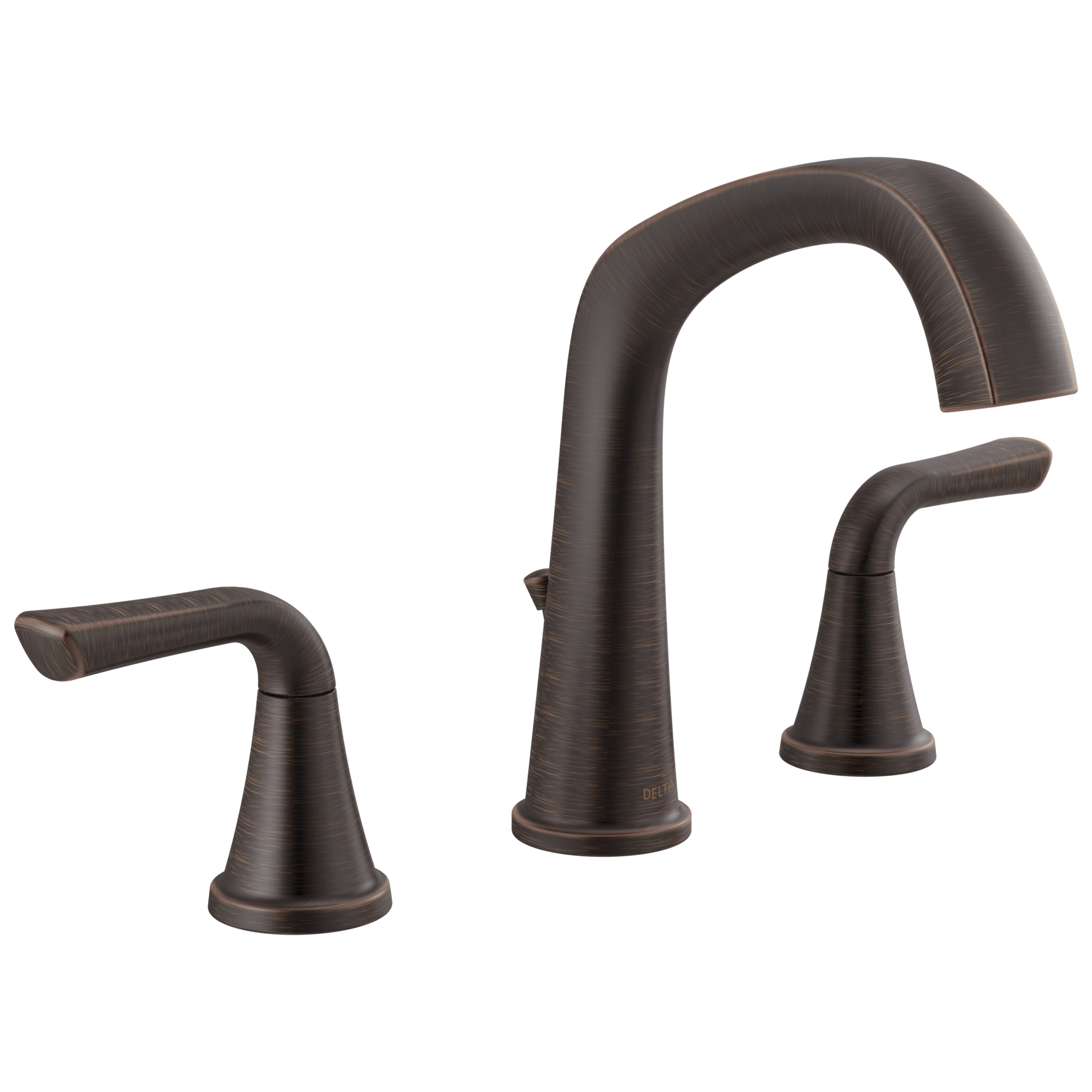 Delta Larkin Two Handle Widespread Bathroom Sink Faucet