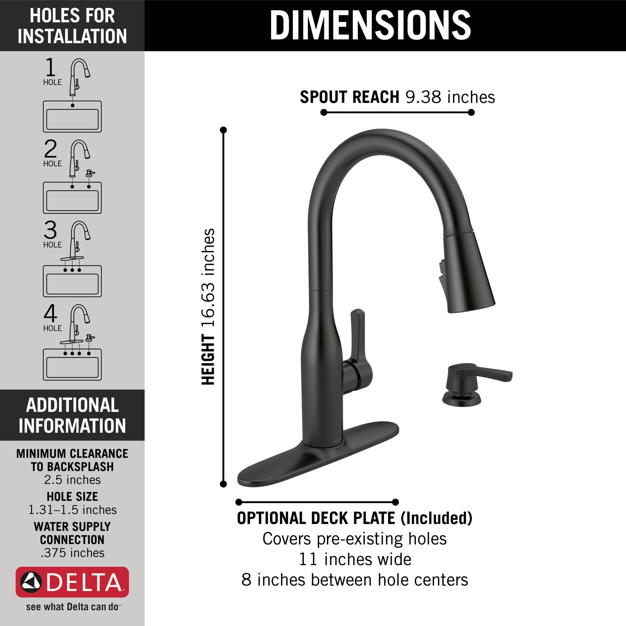 Delta Marca Pull-Down Kitchen Faucet