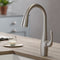 KRAUS Esina Spot Free Stainless Steel Finish Dual Function Pull-Down Kitchen Faucet